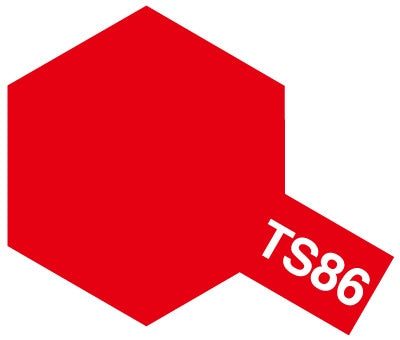 Tamiya 85086 Spray Paint TS-86 Brilliant Red (100ml)