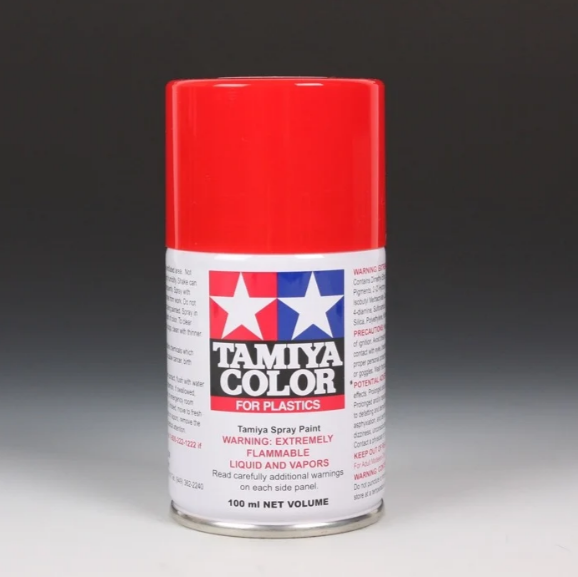 Tamiya 85086 Spray Paint TS-86 Brilliant Red (100ml)