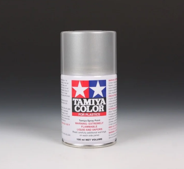 Tamiya 85076 Spray Paint TS-76 Mica Silver (100ml)